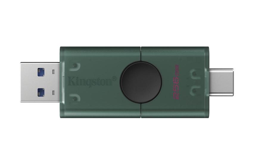 Kingston DTDEG2-256GB USB-A+USB-C 3.2 Flash Bellek