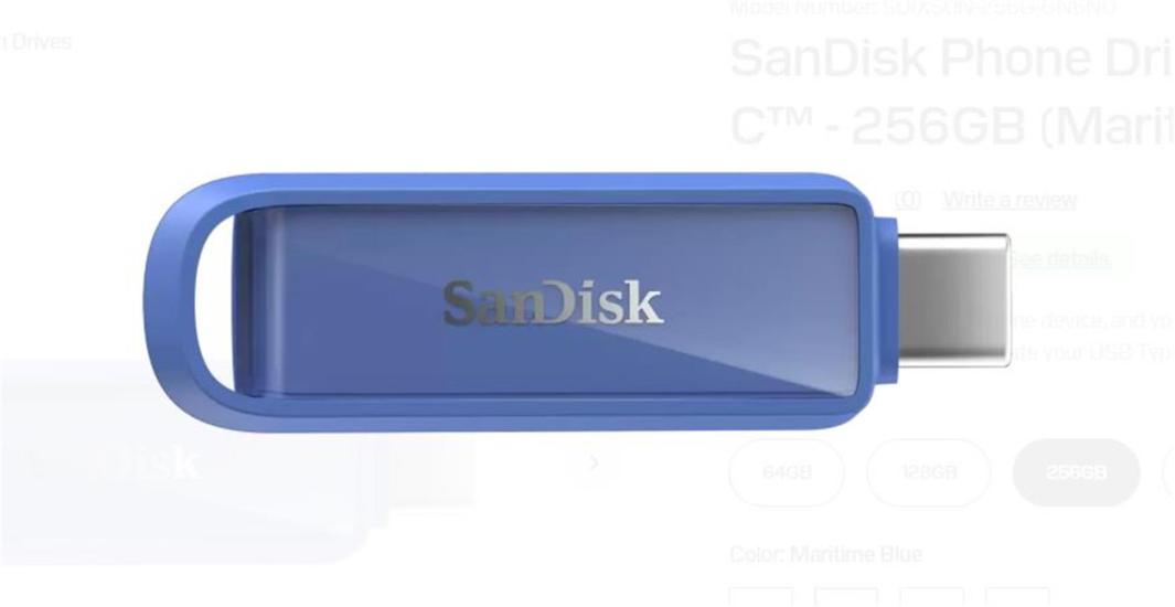 Sandisk SDIXS0N-256G-GN6ND 256Gb Flash Bellek