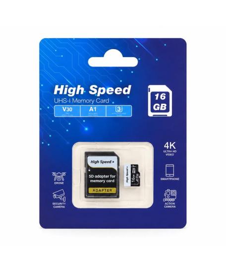 Elba High Speed 16 GB A1 V30 U3 Micro Hafıza Kartı