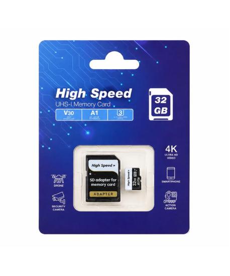 ELBA High Speed 32 GB A1 V30 U3 Micro Hafıza Kartı