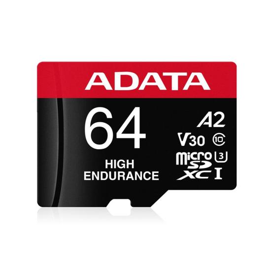 Adata 64 Gb High Endurance U3 V30 A2 Hafıza Kartı