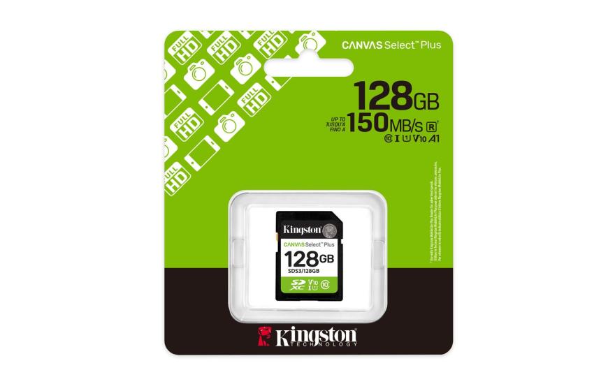 Kingston SDS3-128GB 128Gb SDXC Hafıza Kartı