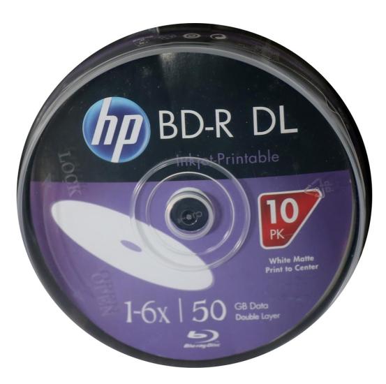 Hp Blu-Ray Bd-R 6X 50Gb Blu-Ray Dvd