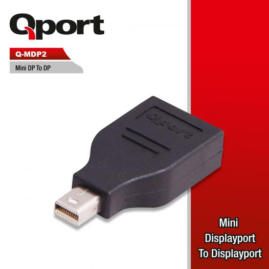 Qport Q-MDP2  Display Port Çevi̇ri̇ci̇