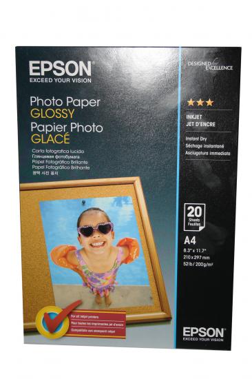 Epson A4 200Gram  20’li Fotoğraf Kağıdı S042538