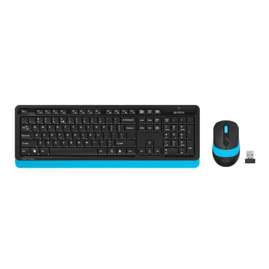 A4 Tech FG1010 Kablosuz Mavi Q Klavye Mouse