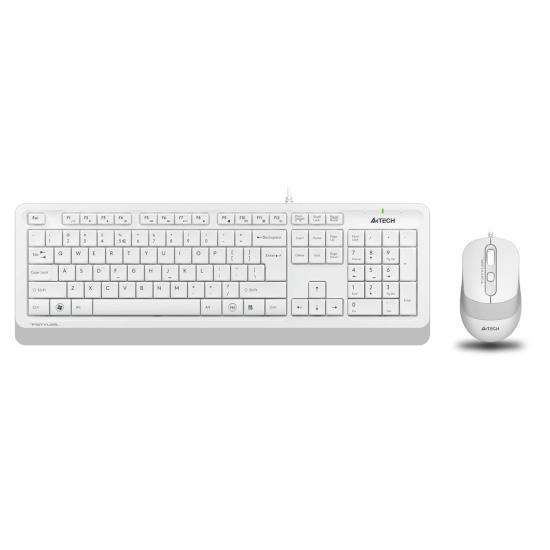 A4 Tech F1010 Kablolu Usb Q Klavye+Mouse Set