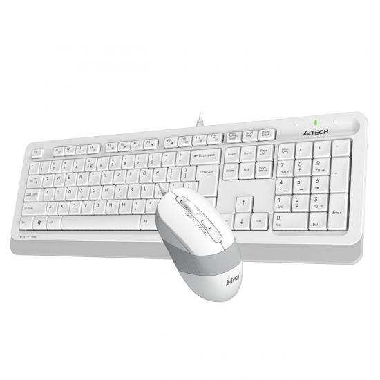 A4 Tech F1010 Kablolu Usb Q Klavye+Mouse Set