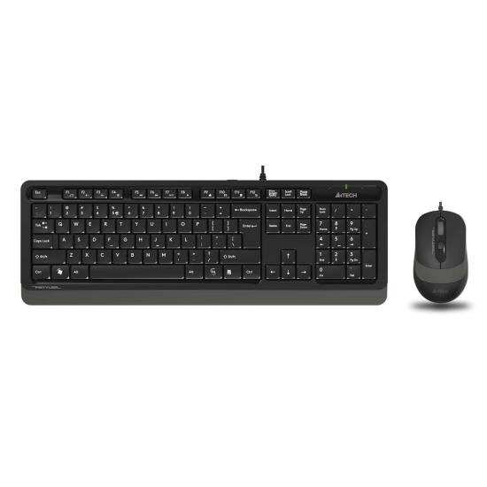 A4 Tech F1010 Kablolu Usb Gri Q Klavye Mouse