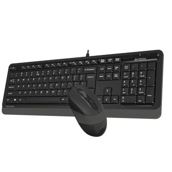 A4 Tech F1010 Kablolu Usb Gri Q Klavye Mouse