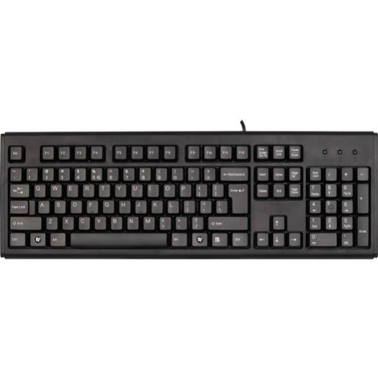 A4 Tech KM720 Usb Multi̇medya Si̇yah Q Klavye