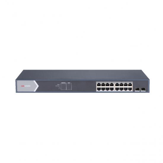 Hikvision Ds-3e0518p-e/m 16 port yönetilemez