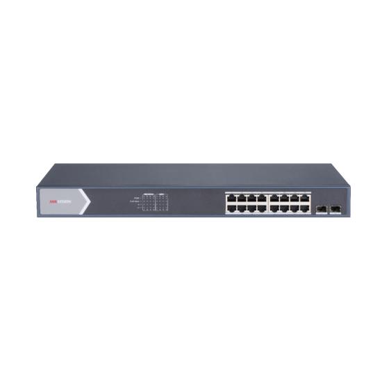 Hikvision Ds-3E0518P-E/M 16 Port Poe Switch