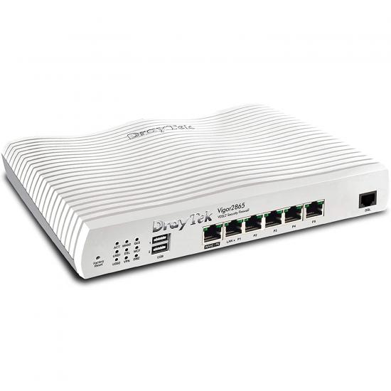 Draytek Vigor 2865 ADSL2+/VDSL2/35b Dual WAN Security VPN Router Modem