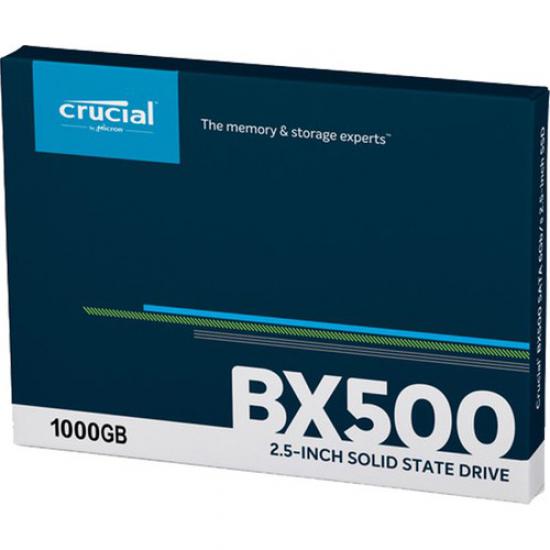 CRUCIAL BX500 1TB 540/500MB/s 2.5’’ SATA 3.0 SSD CT1000BX500SSD1