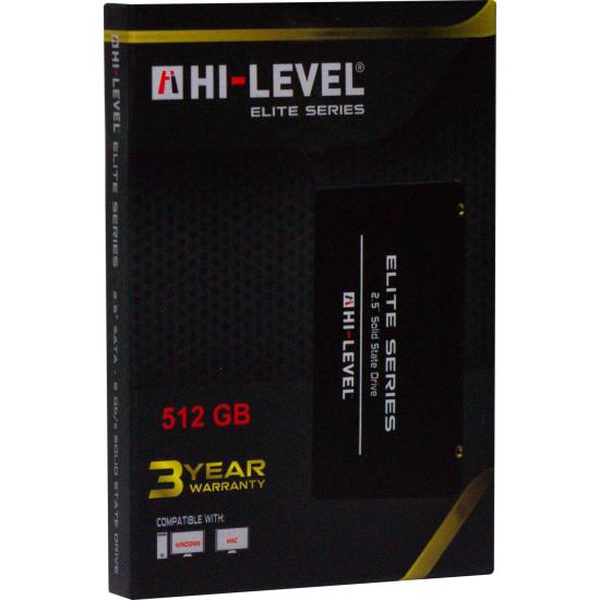 Hi-Level Elite Series 2.5’’ Ssd HLV-SSD30ELT/512G
