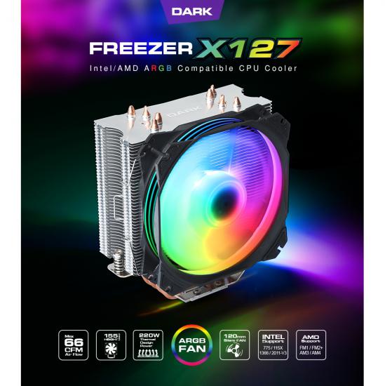 DARK FREEZER DKCCX127 AMD/INTEL İŞLEMCİ SOĞUTUCU