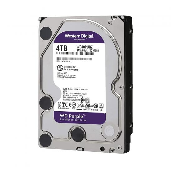 WD WD42PURZ Purple 4tb 256mb sata3 7/24 hdd