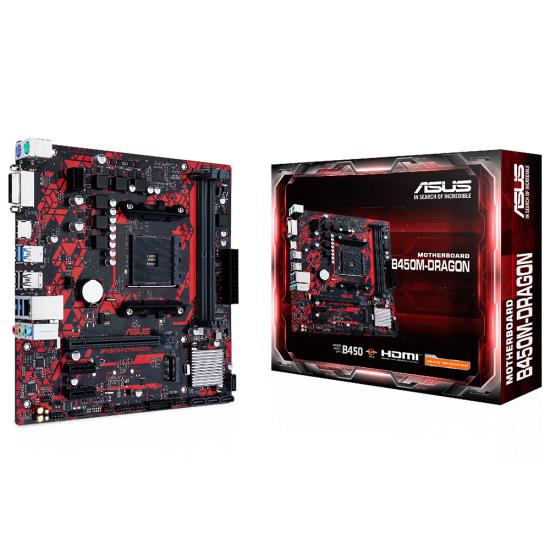 Asus B450M-DRAGON Am4 Anakart