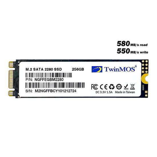 Twinmos 256 Gb M.2 Sata 3.0 Ssd NGFFEGBM2280