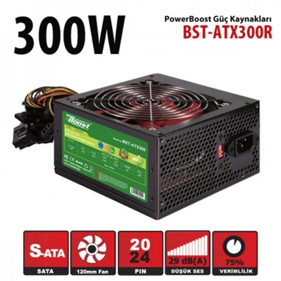 Power Boost BST-ATX300R 300W Power Supply
