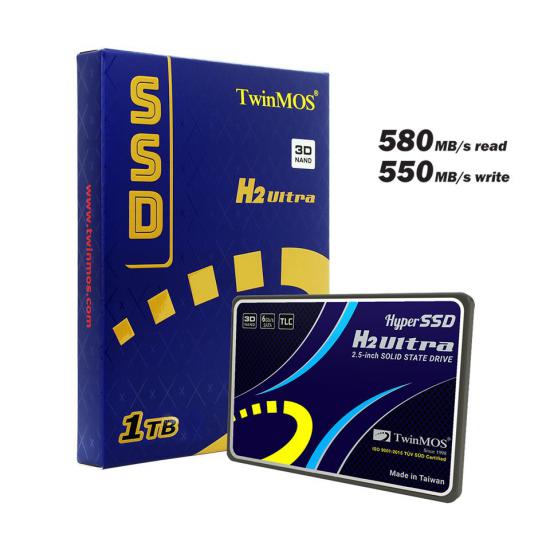 TWINMOS 1TB 580/550Mb/s 2.5’’ SATA3 SSD TM1000GH2UG 3D-NAND