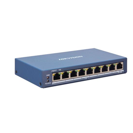 Hikvision DS-3E1309P-EI 8 Port Poe Switch
