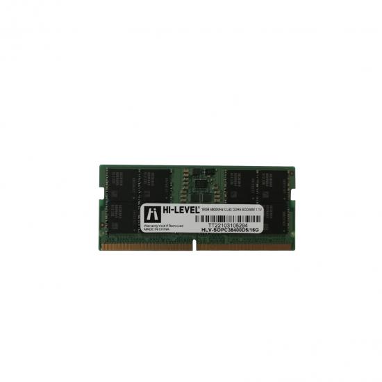 HI-LEVEL 16GB 4800MHz DDR5 CL40 1.1V SODIMM RAM HLV-SOPC38400D5/16G