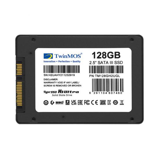 TWINMOS 128GB 580/550Mb/s 2.5’’ SATA3 SSD TM128GH2UGL 3D-NAND