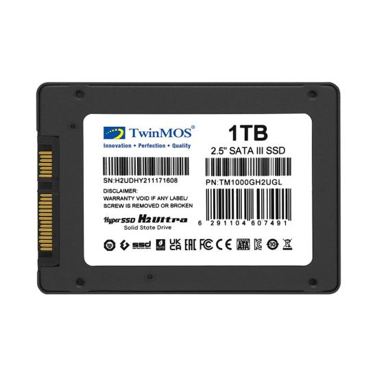 Twinmos 1 Tb 2.5’’ Sata3 Ssd TM1000GH2UGL 3D-NAND