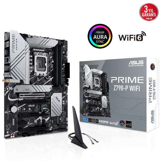 Asus Z790-P LGA1700 Ddr5 7200 Dp Anakart