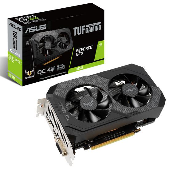 Asus TUF-GTX1650-04GD6-P-V2-Gaming 4gb 128bit