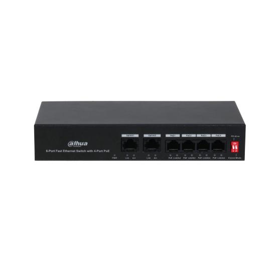 Dahua PFS3006-4ET-36 4 Port Poe Yönetilemez Switch