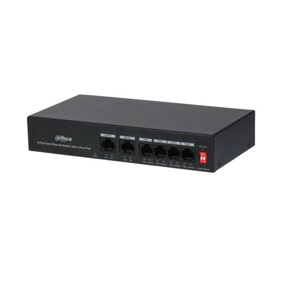 Dahua PFS3006-4ET-36 4 Port Poe Yönetilemez Switch