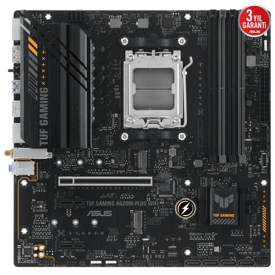 Asus Tuf Gaming A620M-PLUS Wifi 4xDdr5 AM5 Anakart