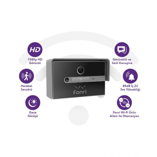 Fonri WF3-EL3-0502-02 wifi akıllı kapı zili