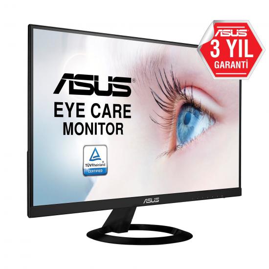 ASUS VZ239HE 23’’ 75Hz 5MS 1920x1080 VGA/HDMI VESA ULTRA İNCE, EYE CARE, ÇERÇEVESİZ, FLICKER FREE, MAVİ IŞIK FİLTRESİ IPS LED MONITOR