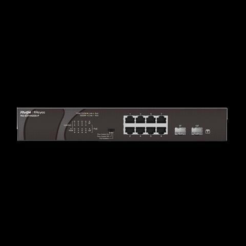 Ruijie RG-ES110GDS-P 8 Port POE 120W Switch