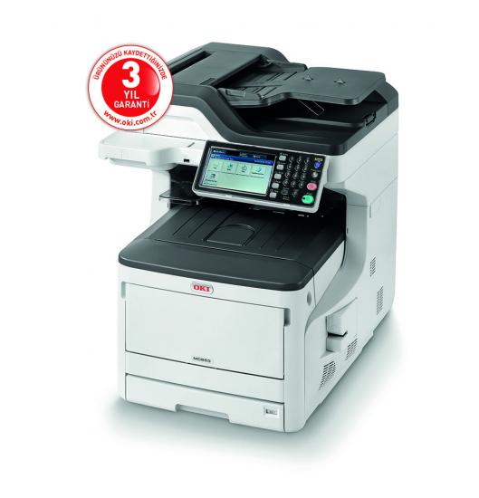 Oki MC853DN A3-A4 Yazıcı Tarayıcı Fotokopi Faks