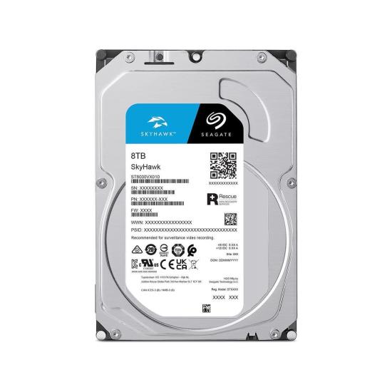 Seagate Skyhawk 8Tb Sata3 ST8000VX010 7/24 Hdd 