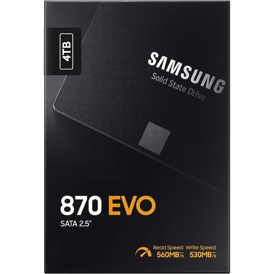 Samsung 870 Evo 4Tb 2.5’’ Sata3 Ssd MZ-77E4T0BW