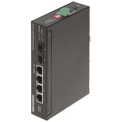 Hikvision DS-3T0506HP-E/HS 4 port switch