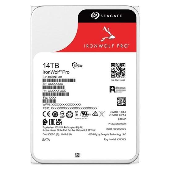 https://www.nedratek.com/Seagate Ironwolf Pro 14Tb 7200Rpm 256Mb Sata3 6Gbit/sn ST14000NT001 Nas Hdd