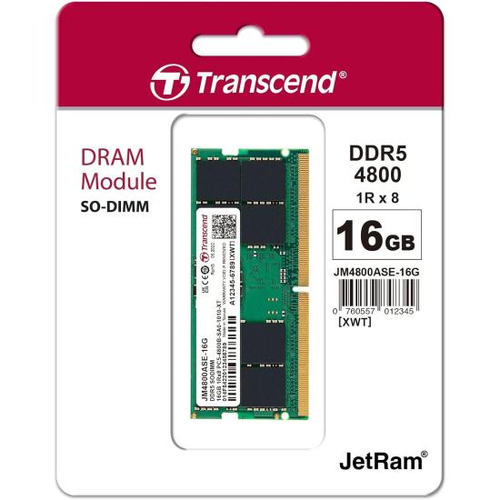 Transcend 16 Gb Ddr5 JM4800ASE-16G Notebook Ram