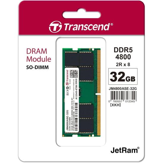Transcend JM4800ASE-32G 32Gb Ddr5 Notebook Ram