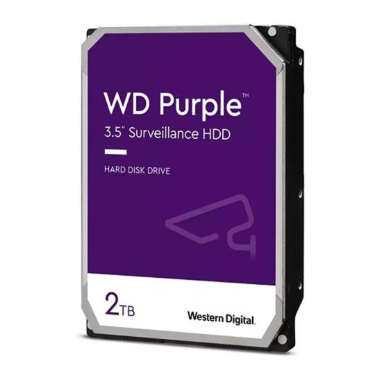 WD Purple 2 Tb 64mb Sata3 WD23PURZ 7/24 HDD