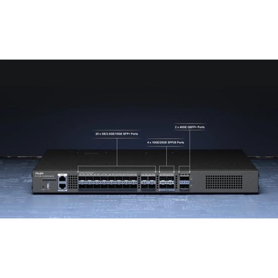Ruijie RG-CS86-20XS4VS2QXS-D 28 Sfp Switch