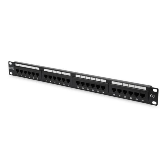 Digitus DN-91624U-CR 24 Port Cat6 1U Patch Panel