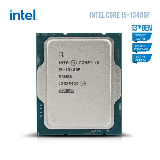 Intel i5-13400F 2.50GHz 20mb 1700p Tray İşlemci