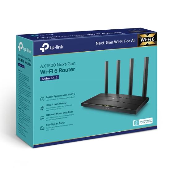 Tp-link Archer AX12 AX1500 1500Mbps Wifi6 Router